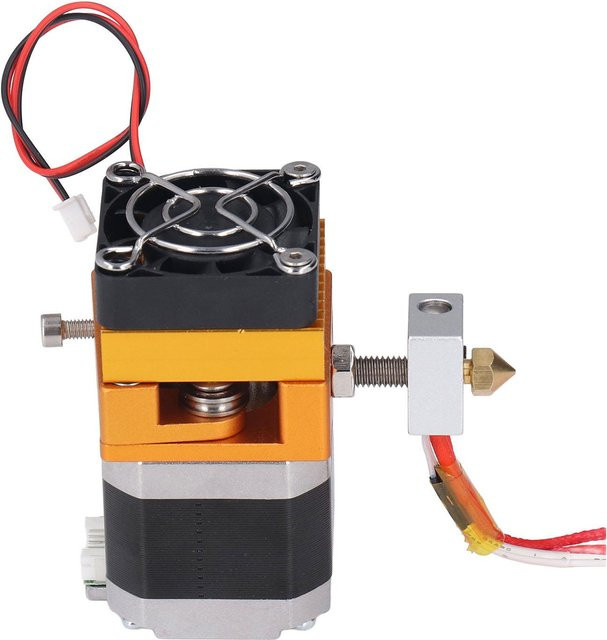 MK8 Extruder-Kit aus Aluminiumlegierung für 3D-Drucker in Schwarz - Bild 1