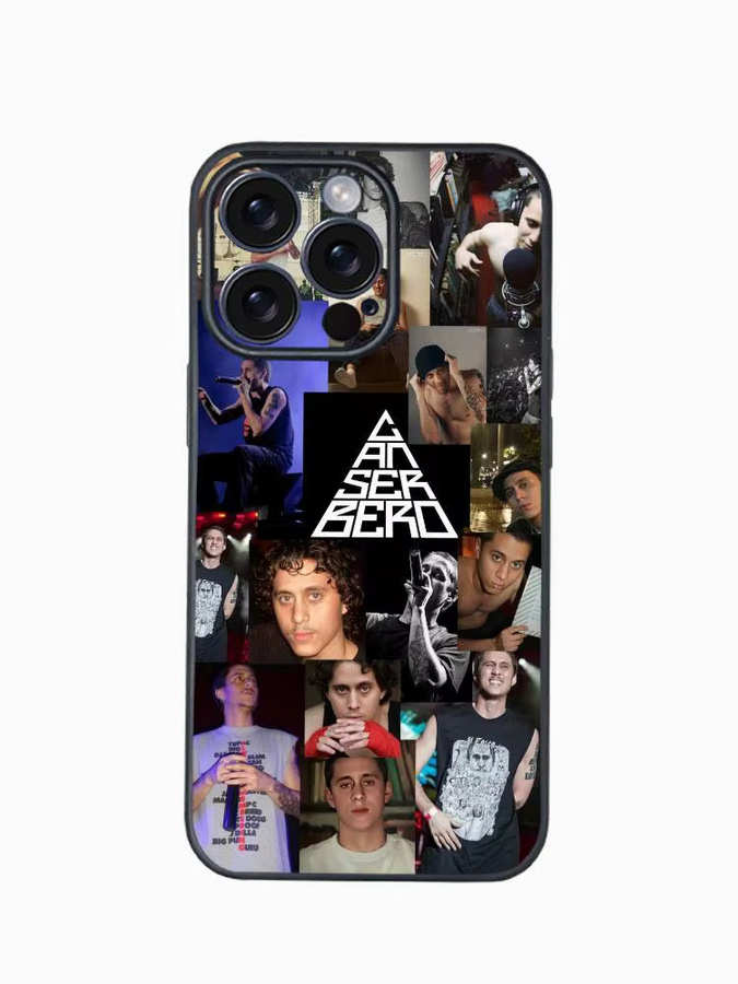 Schützende Handyhülle mit Canserbero Motiv für Apple iPhone 11 bis 16 Pro Max Plus, Multicolor - Bild 3