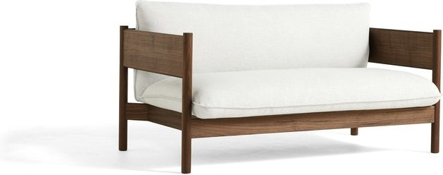 HAY Arbour Club Sofa in Weiß mit gepolstertem Sitz und FSC-zertifiziertem Holzrahmen in skandinavischer Ästhetik - Bild 1
