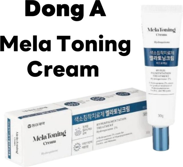 DONG-A Mela Toning Cream, Gesicht, Vitamin C, 30 g - Bild 1