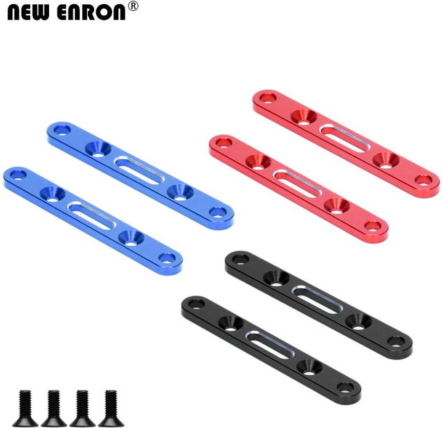 ENRON Aluminium-Aufhängungshalterung vorne und hinten, Zubehör, Metall, Schwarz - Bild 1