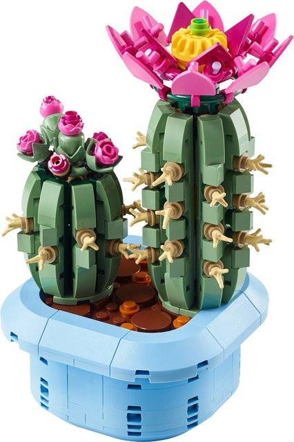 LEGO Botanicals 11509 Blühender Kaktus Set in Grün und Mehrfarbig - Bild 3