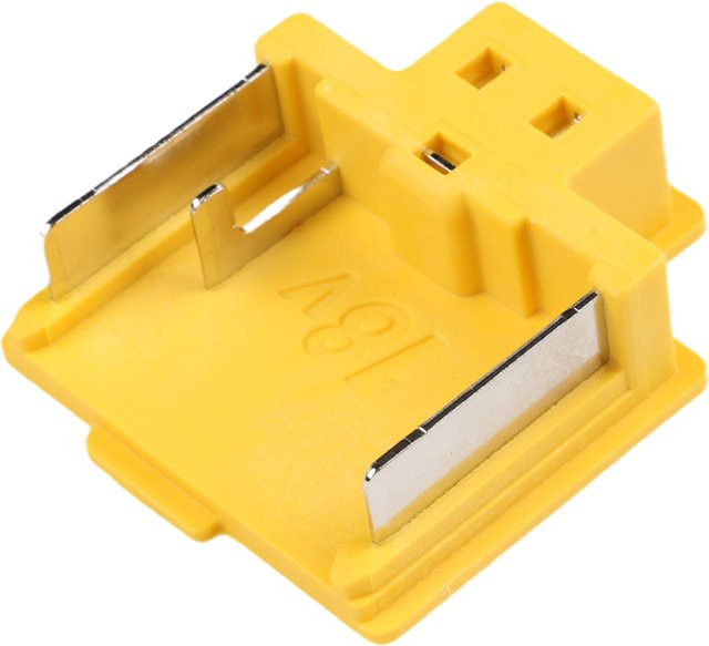 Bosch 18V Li-Ionen-Batterieadapter 6438522 für Elektrowerkzeuge in Gelb - Bild 1