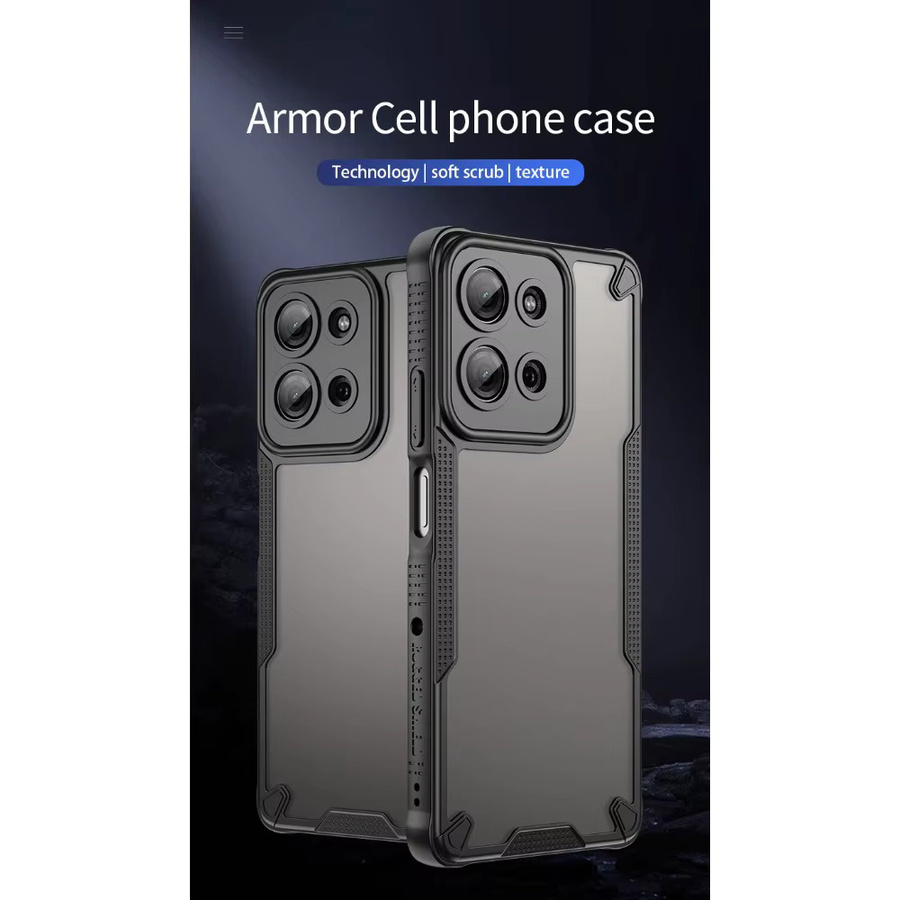 Stoßfeste Militär-Handyhülle aus PC für Motorola Moto G86 G75 G56 G55 G35 5G in Grün - Bild 2