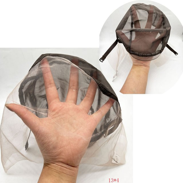Spitzenperückenkappen mit verstellbaren Trägern, leimlose Webkappen, Unisex - Bild 1