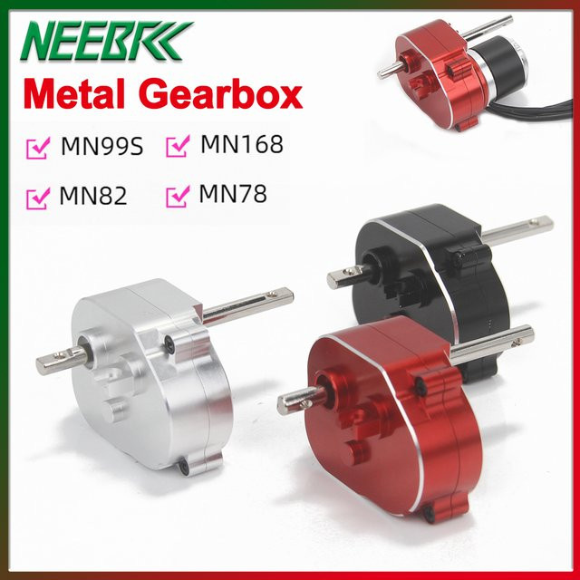 NeebRC Vollmetallgetriebe für 1/12 RC Car Crawler, Upgrade Teile Zubehör - Bild 1