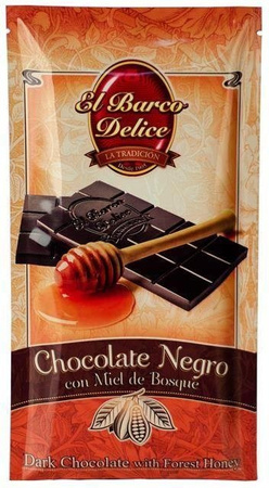 El Barco Delice Zartbitterschokolade mit Waldhonig 100 g