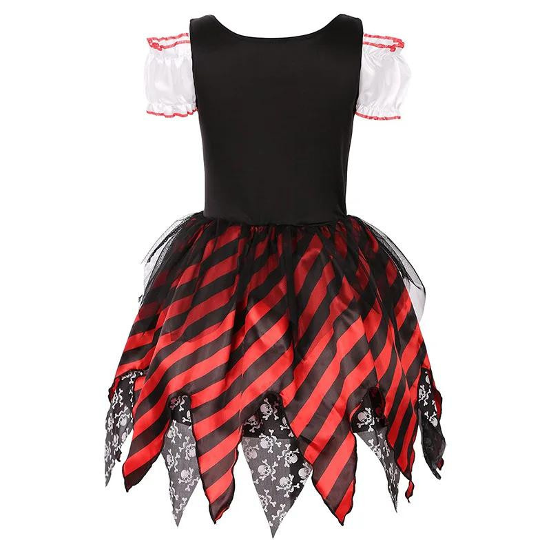 MARKET-2 Deluxe Piratenkostüm Piratenprinzessinnenkleid mit Hut und Zubehör Set - Bild 4