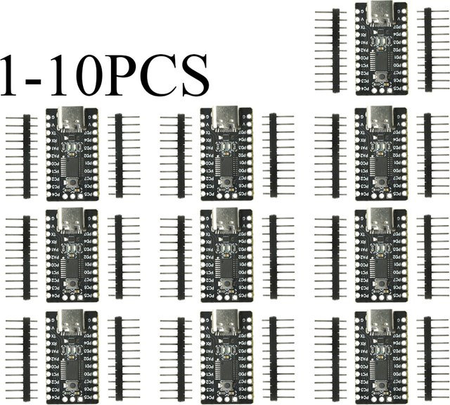 SZYTF CH32V003F4P6 Core Board Development Board Mikrocontroller-Modul mit RISC-V Prozessor und USB-C Schnittstelle in Schwarz - Bild 1