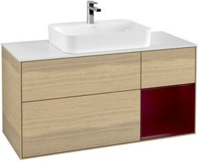 V&B Waschtischunterschrank Finion in Weiß, Breite: 120 cm, Tiefe: 50,1 cm, Höhe: 50,1 cm - Bild 1