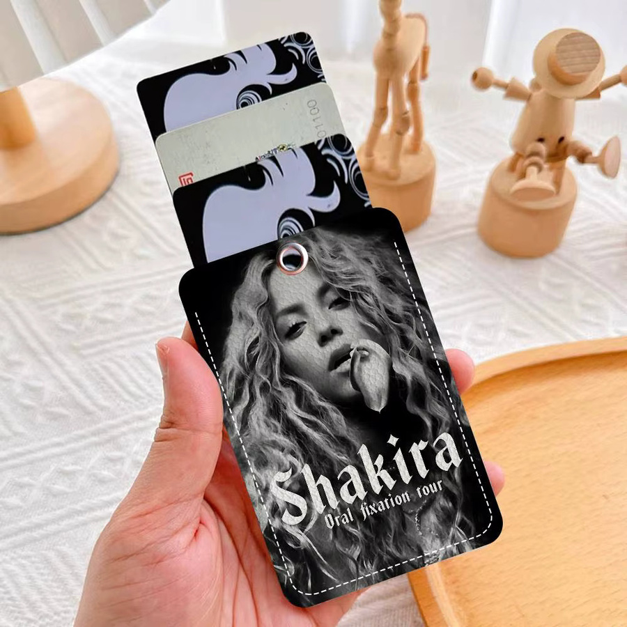 Schlüsselanhänger Shakira Cartoon-Karten, Unisex - Bild 5