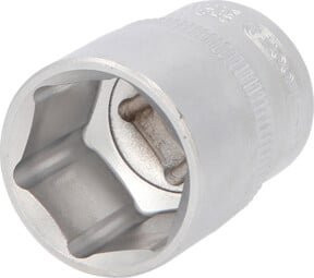 KS Tools CLASSIC Sechskant-Stecknuss 1/2 Zoll in Silber, 24mm - Bild 1