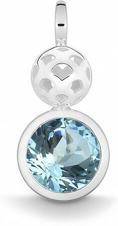 Quinn Halskette 925 Silber, Kristall, Unisex - Bild 1