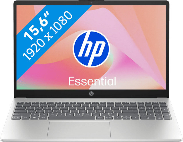 HP 15-fd0028ng Laptop in Silber mit 15,6 Zoll Display, Intel N250 Prozessor, 8GB RAM und 512GB SSD - Bild 1