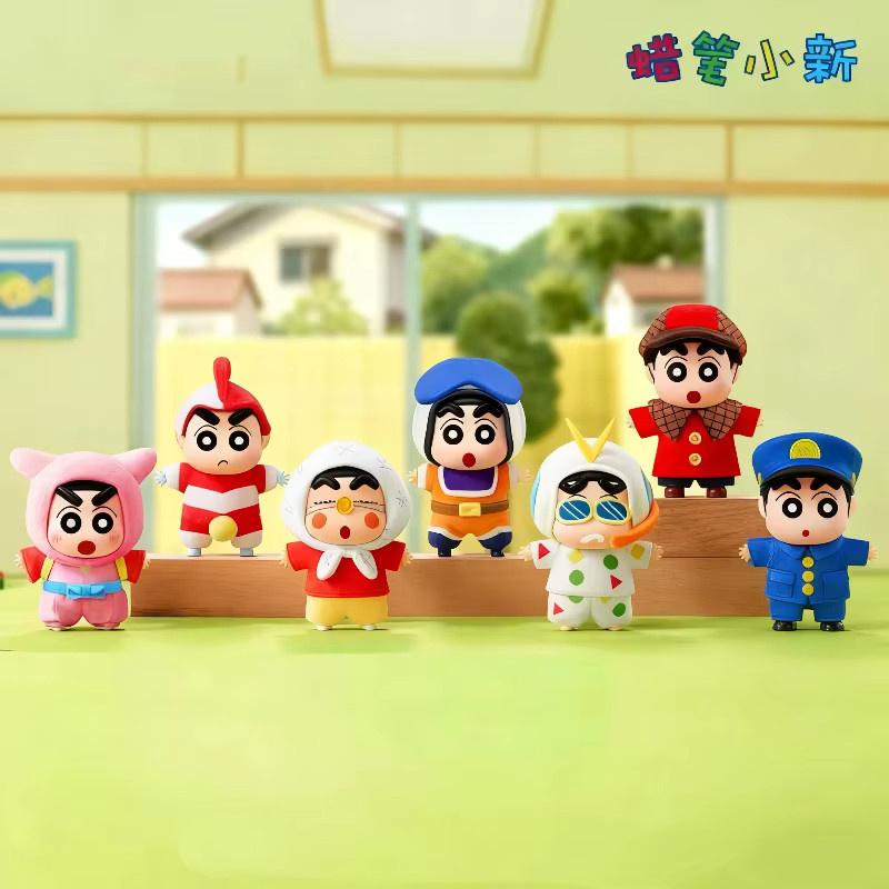 52Toys Crayon Shin-Chan Classic Memory Series, Vinyl-Plüschpuppe Schlüsselanhänger, Einzelfigur - Bild 3