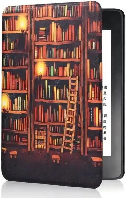 Lederhülle für Kindle Colorsoft Signature Edition 1. Generation, Auto Sleep Cover, Multicolor - Bild 1