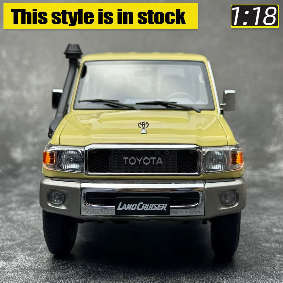 Almost Real Land Cruiser 76 SUV-Automodellkollektion Druckguss 1/18 White - Bild 2