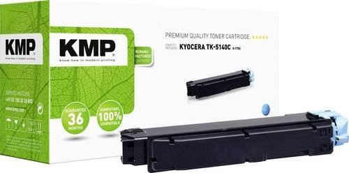 KMP Tonerkassette Cyan kompatibel mit Kyocera TK-5140C für 5000 Seiten - Bild 1