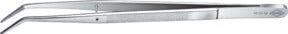 Knipex Universalpinzette 92 34 36 aus Edelstahl, geriffelt, silber - Bild 1