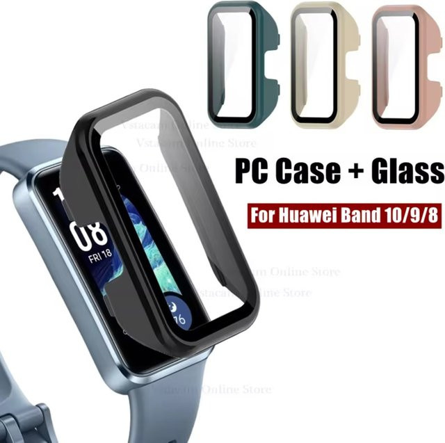 Huawei Displayschutz-Hülle, PC, green, Unisex - Bild 1