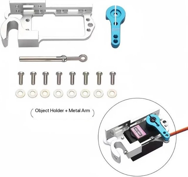 BANGSHE Verbessertes Paket für Servo-Wurfvorrichtung, Zubehör, Metall, Bunt / Mehrfarbig - Bild 1