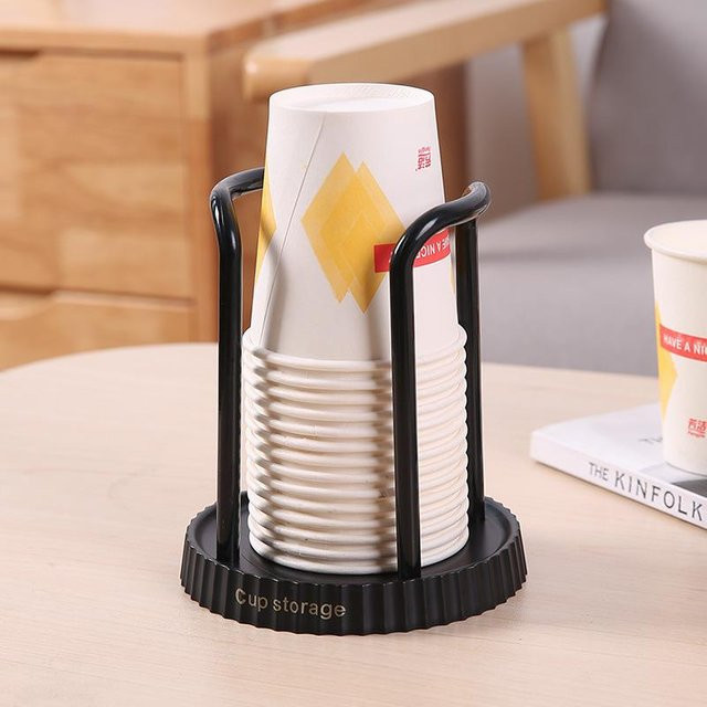 Multifunktionaler Becherhalter von Yiran Furniture für Einwegbecher und Tassen in Grau - Bild 1