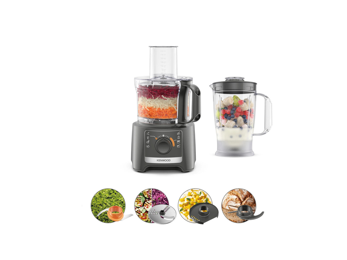 Kenwood Küchenmaschine FDP 31.170.GY in Grau mit Pulse-Funktion und spülmaschinenfesten Teilen - Bild 3