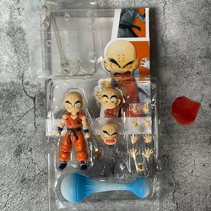 Bandai Dragon Ball Krillin Kuririn Kindheitsversion Jugend-Arc, Artikulierte Figur, ab 8 Jahren - Bild 1