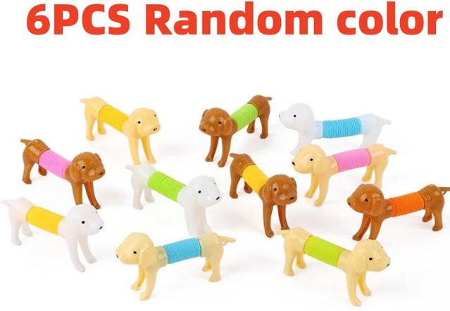 BC Pet Supplies Hundespielzeug, Teleskopfeder, 6/12 Stück - Bild 1