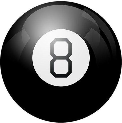 Fashnics Magischer 8-Ball, Tragbarer Wahrsager, Party-Spiel Requisite - Bild 1