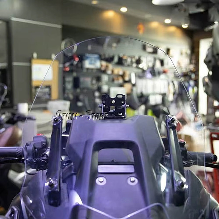 Otilli Handy- und GPS-Halterung für Yamaha TMAX 560 (2022-2025) in Schwarz - Bild 4