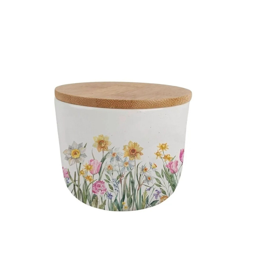 Boltze Vorratsdose Blossom 2-fach sortiert in Grün und Weiß, 450 ml - Bild 2