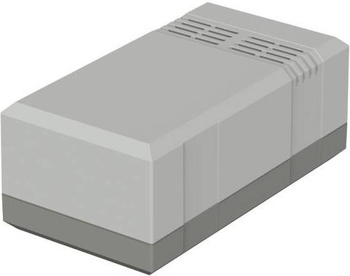 Bopla ELEGANT EG 1250L Elektronikgehäuse aus Polystyrol in Lichtgrau RAL 7035, B/T/H: 125 x 67 x 50 cm - Bild 1