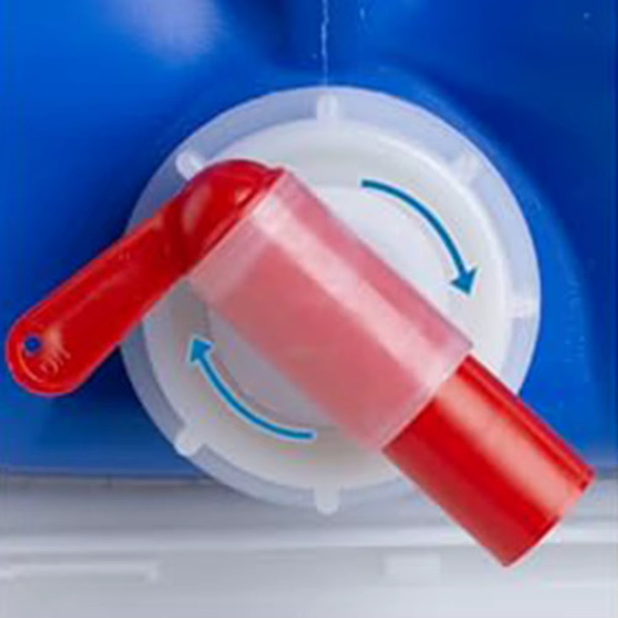 DN61 Gartenbewässerung Wasserhahn aus Kunststoff in Rot-Weiß mit 61mm Anschluss - Bild 5
