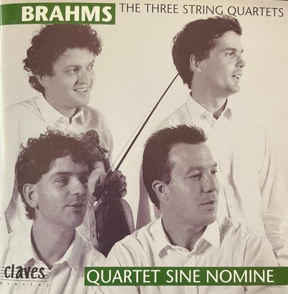 Johannes Brahms - Drei Streichquartette CD von Claves (Klassik, 1994) - Bild 1