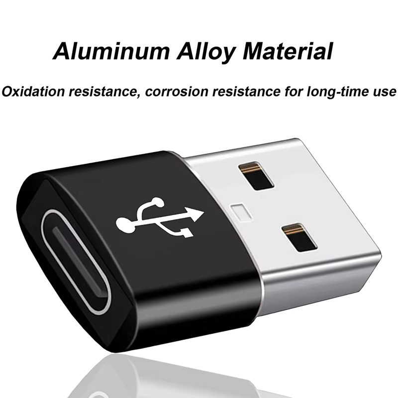 GEUMXL USB 3.0 auf USB C 3.1 Adapter in Gold für Schnellladung und Datensynchronisierung mit OTG-Funktion - Bild 3