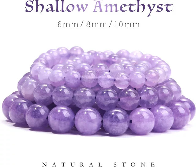 SANSWL Armband, Amethyst Perlen, Unisex - Bild 1