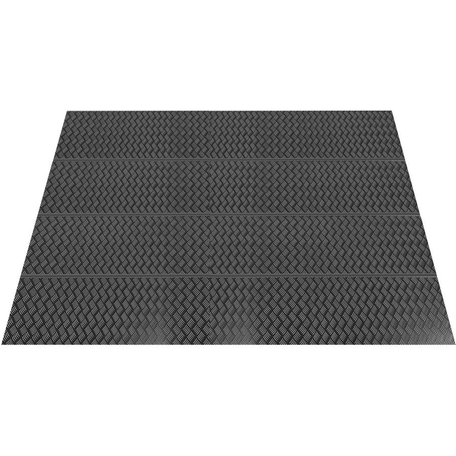 Firstline Aluminium Riffelblechboden für Premium-Pultdach-Haus in Grau, B/T/H: 280 x 267 x 201 cm - Bild 2