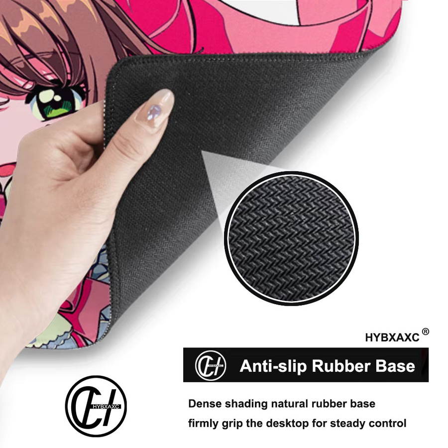 HYBXAXC Card Captor Sakura Gaming Mauspad in Multicolour für Computer und Tastatur - Bild 5