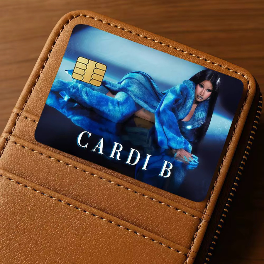 Singer C-Cardi B Karten-Aufkleber für Bank- und Kreditkarten - Bild 3
