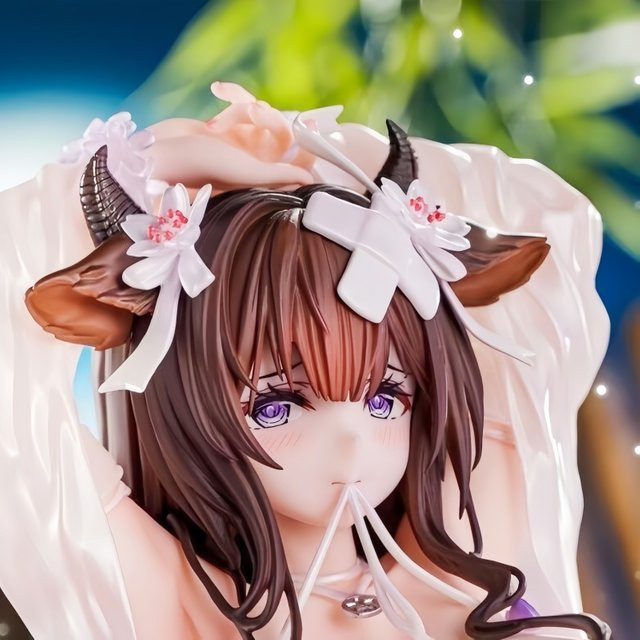 Bandai Kneeling Kashino Anime-Girl-Figur, GK-Modell, Ornament, ab 14 Jahren - Bild 1