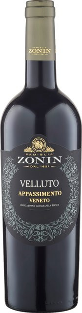 Zonin Velluto Appassimento Primitivo halbtrocken 2022 Rotwein 0,75 l - Bild 1