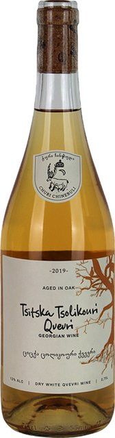 Churi Chinebuli Tsitska Tsolikauri Weißwein, Tsitska, 2019, Imereti, Georgien, trocken, 0,75 l - Bild 1