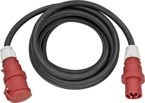 Brennenstuhl CEE Verlängerungskabel H07RN-F 5G 16 mm² 63 A, 20 m, Rot/Schwarz, IP44 - Bild 1