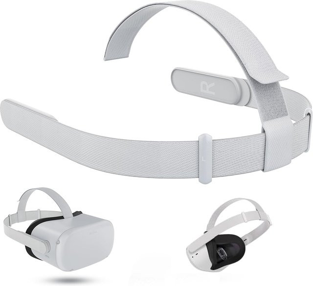 Meta Ersatz-Kopfband für Oculus Quest 2 in Weiß - Bild 1