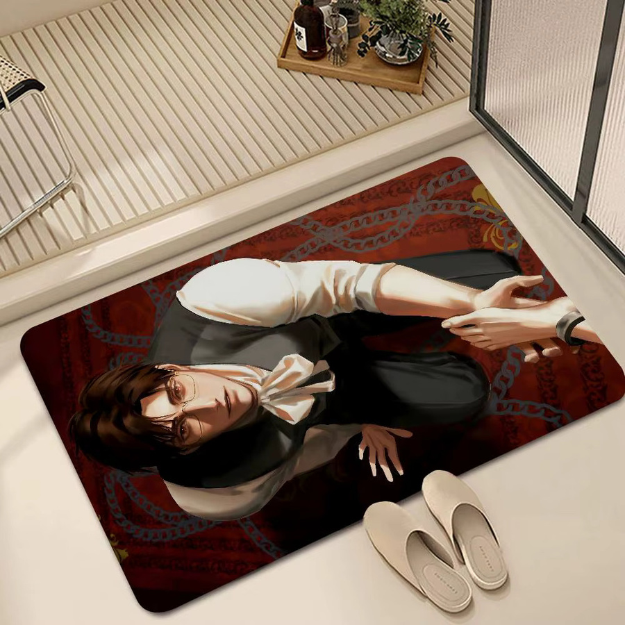 Rutschfeste Anime Bodenmatte für Wohnzimmer, Küche und Badezimmer in Multicolour - Bild 5
