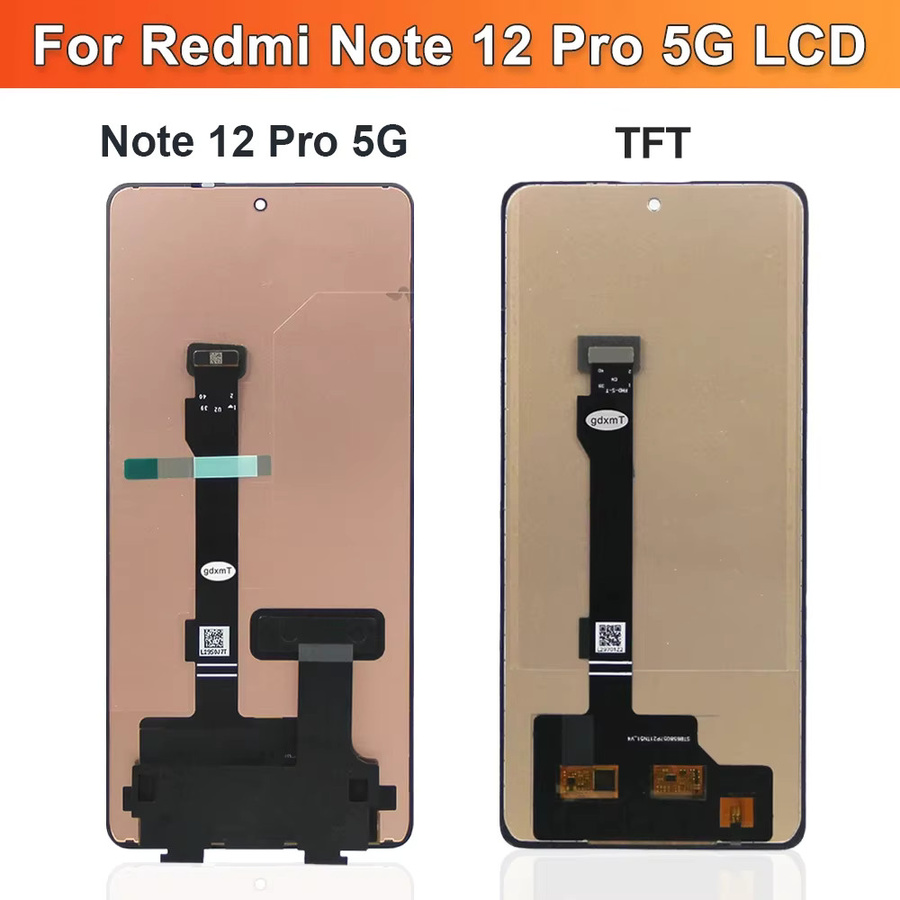 Xiaomi Redmi Note 12 Pro 5G LCD-Display mit Touchscreen und Rahmen, 6,67 Zoll - Bild 5