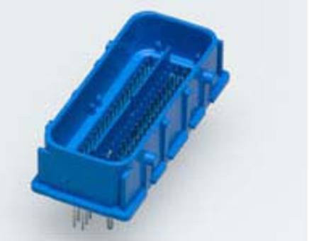 Molex Stiftgehäuse-Platine 313872003 in Blau - Bild 1