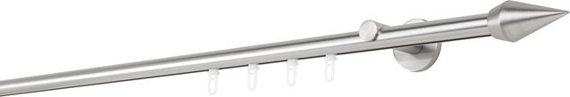 ONDECO Handlauf 1-läufig in Edelstahl-Optik, Länge: 320 cm, Profil: 20 mm, Wandträger: 6,5 cm - Bild 1