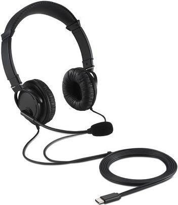 Kensington Hi-Fi USB-C On-Ear Headset mit Mikrofon in Schwarz - Bild 1